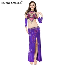 2020 New Adult Belly Dance Costume sexy belly dancing Bra Skirt 2pcs Set Fahsion Dancer wear Women Belly Dance Clothes set 7113 2024 - buy cheap