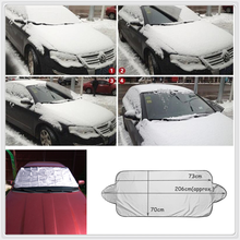 2018 new car Snow Ice Sun Shade Dust Prevent Window Cover for Volkswagen vw Touran 1.4 Fox 1.2 Touareg2 GolfA5 GT 2024 - buy cheap