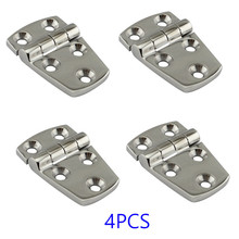 High Polished Marine 316 Stainless steel door hinge Boat Marine Grade Flush Door Hatch Compartment Hinges 4Pcs/Lot 2024 - buy cheap