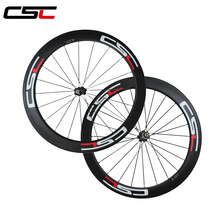 CSC carbon 60mm clincher wheels 25mm width U shape for road bike 2024 - buy cheap