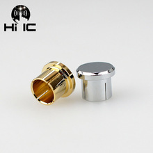 2pcs Protective Cover Gilded Rhodium Plated Covers Dust Cap Shielded Anti-oxidation for RCA  Socket Connector 2024 - buy cheap