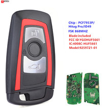 Keyecu Red 9259721-01 for BMW F Chassis FEM / BDC CAS4 CAS4+ 2011 2012 2013 2014-2017 Remote Key Fob 3 Button 868MHZ YGOHUF5661 2024 - buy cheap