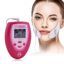 Electric Face Massager Slimming Face Muscle Stimulatior Electronic Pulse Fat Burner Lose Weight Vibrator EMS Massage Skin Relax 2024 - buy cheap