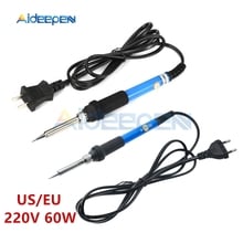 110/220V 60W Adjustable Temperature Electric Soldering Iron Handle Heat Pencil Soldering Iron Welding Solder Rework Station Tool 2024 - buy cheap