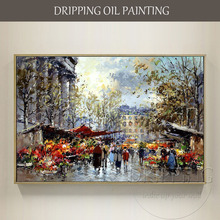Pintura a óleo sobre tela, pintura profissional artística de alta qualidade, mercado de impressão, pintada à mão, pintura a óleo 2024 - compre barato