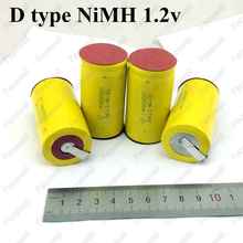 10pcs real capacity 10000mah 1.2v battery d size ni-mh D type ni mh 1.2v batteries recargable bateria 10Ah nimh replacement cell 2024 - buy cheap