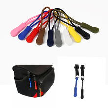 New 10pcs 14 Colors Cord Zipper Pull Strap Lariat For DIY PVC Zipper Head Cord Rope Strap Lariat Slider Apparel Accessories 2024 - buy cheap
