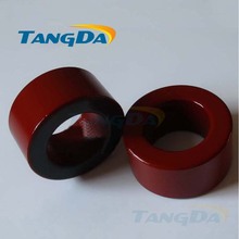 Tangda-Núcleo de polvo de hierro, recubrimiento de núcleo toroide de ferrita, rojo y gris, T200-2B OD * ID * HT 51*32*25mm 21.8nH/N2 10uo 2024 - compra barato