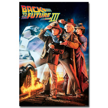 Back To The Future Car 1 2 3 Classic Movie Art Silk Poster 13x20 24x36 Pictures For Living Room Wall Decoration 014 2024 - buy cheap