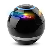 Ball Bluetooth speaker with LED light portable wireless mini speaker mobile music MP3 subwoofer support TF card wireless speaker 2024 - buy cheap