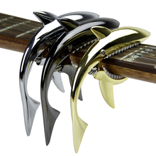 Акулий Капо нового дизайна для электрической Акустическая гитара, народная гитарный каподастр для гитары, аксессуары 2024 - купить недорого
