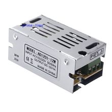 Transformador de tensão, dc 12v 12w 1a interruptor para fita de led cctv ac 100v-240v 2024 - compre barato