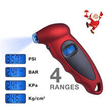 Car accessories Tire pressure gauge 0-150 PSI Backlight High-precision digital tire pressure monitoring car tire pressure gauge 2024 - buy cheap