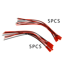 2018 Hot Sell 5 Pair 150mm Male Female Plug Connector Cable Wire For RC Lipo Battery Baby Kids Child Toy Part 2024 - buy cheap