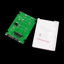 Tarjeta adaptadora mSATA a SATA de 22 Pines, convertidor de SSD verde con funda de plástico de 2,5 pulgadas, alta calidad, #67544 2024 - compra barato