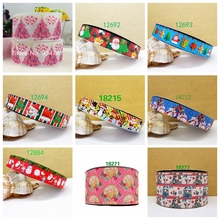 Free shipping 50 yard cartoon printed grosgrain ribbon 18215 2024 - buy cheap