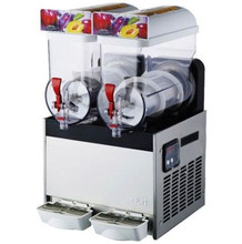 Commercial 2 Tank Frozen Drink Slush Slushy Making Machine Smoothie Maker 2024 - buy cheap