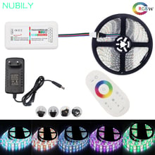 Corda de luz de led 5050 rgbw, com 5m rgbww, 300led, flexível, à prova d'água com 2.4g, rgb rgbw, rf, controle remoto, adaptador de 12v 2024 - compre barato