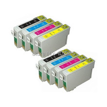 einkshop 8Pcs T1281 - T1284 Ink Cartridges For Epson Stylus SX125 SX130 SX225 SX420W SX425W BX305F S22 SX230 SX235W 2024 - buy cheap