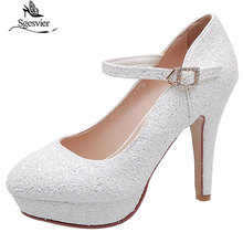 Sgesvier/большие размеры 32-43; туфли-лодочки с острым носком; женская обувь; новые осенние туфли с закрытым носком; женские свадебные туфли на тонком каблуке; G618 2024 - купить недорого