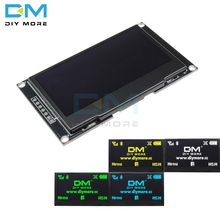 Tela de lcd de 2.42 polegadas para arduino, módulo de tela oled 2.42 128x64 para c51 stm32 ssd1309 em branco/azul/verde/amarelo com 12864 polegadas 2024 - compre barato