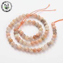 natural stone moonstone round beads strands, 8mm, hole: 1mm; about 52pcs/strand, 15.5" 2024 - buy cheap