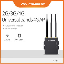Comfast Wifi Router 4G SIM Card Waterproof Hotspot AP Outdoor CPE 2.4G LTE Wireless AP with Strong Signal Antennas Extend CF-E7 2024 - buy cheap