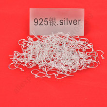 Fast Shipping 400PCS Lot Making DIY Design Jewelry Findings 925  Hook Earrings 15mm 925 Sterling Silver Hooks Earrings 2024 - buy cheap