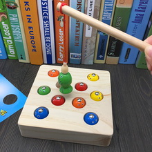 JaheerToy Children's Wooden Toys Magnetic Game Fishing Toys  Early Childhood Education 3-4 Years Old for Kids 2024 - buy cheap