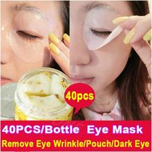 40PCS/Bottle Golden Osmanthus Eye Mask Anti Wrinkle Remove Eye Pouch Puffiness Dark Eye Moisturiizng  Eye Care 2024 - buy cheap