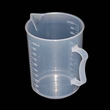 250/500/1000/2000ml Transparent Kitchen Laboratory Plastic Measuring Cup Graduated Volumetric Container Tool 1 Pcs 2024 - купить недорого