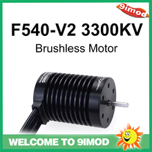 F540-V2 Brushless Motor 3300KV 4370KV Sensorless Waterproof 4 Pole 3.175mm For 1/10 RC Drift Racing Off-road Car Truck 2024 - buy cheap