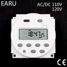 CN101A AC 110V Digital LCD Power Programmable Timer Time Switch Relay 16A Amps 2024 - buy cheap