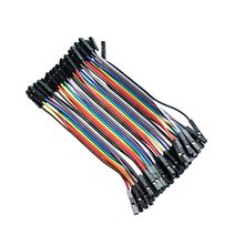 【AH ROBOT】10cm 2.54mm 1pin feMale to feMale jumper wire Dupont cable 2024 - buy cheap