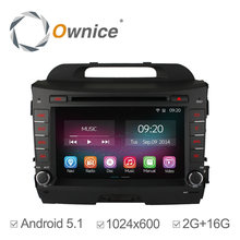 Quad Core 2G RAM HD1024*600 Android 5.1 8" FOR Kia Sportage r 2010 2011 2012 DVD GPS Navi Radio Pc  WiFi Support OBDll DVR 3G 2024 - buy cheap