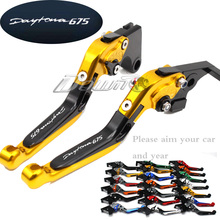CNC Adjustable Motorcycle Brake Clutch Levers For Triumph DAYTONA 675 2006 2007 2008 2009 2010 2011 2012 2013 2014 2015 2016 2024 - buy cheap