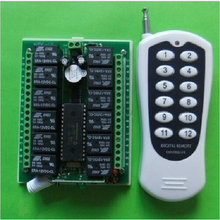 12v 10A relay 12Ch wireless Programable RF Remote Control Transmitter + Receiver 2024 - buy cheap