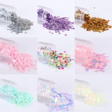 1000Pcs/Lot Multi Colors DIY Sequin 5mm Flat Sequins Paillettes For Wedding Decoration Craft, Women Garments Sewing Accessories 2024 - buy cheap