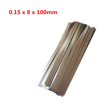 1kg 0.15 x 8 x 100mm Nickel Plate Strap Strip Sheets for Battery spot welding machine 2024 - buy cheap