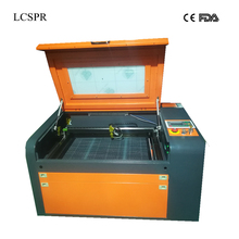 EFR 80W CO2 4060 or 6040 laser cutting machine with RUIDA mainboard and square linear guide rail have good price 2024 - buy cheap