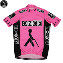 Jersey de Ciclismo de equipo profesional, Jersey de ciclismo personalizado, Jiashuo de montaña, color rosa, Retro, clásico, nuevo 2024 - compra barato