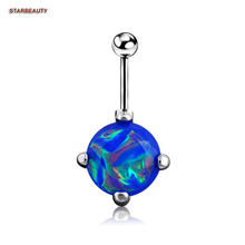 Luxurious Colored Zircon Stone Navel Piercing Ombligo, 14G Sexy Belly Button Rings Body Piercing Nombril Pircing Navelpiercing 2024 - buy cheap