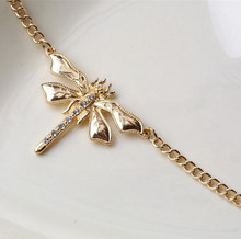 Women's Fashion Golden Dragonfly Hair Band Hair Bands Hair Accessories  JWD79 2024 - buy cheap