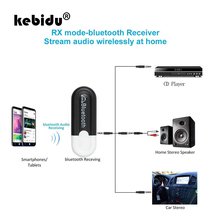 Kebidu-receptor de áudio estéreo, sem fio, usb, bluetooth 4.0, 3.5mm, adaptador, dongle a2dp 5v para carro, aux, para android/ios 2024 - compre barato