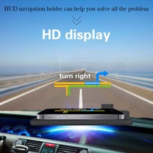 6 inch Universal H6 Car HUD Head Up Display Projector Phone Navigation Smartphone Holder gps hud for every car 2024 - buy cheap
