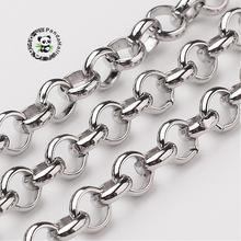 304 Stainless Steel Cross Rolo Chains For DIY Jewelry Making 2024 - buy cheap