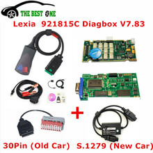 DHL Free Full Kit Lexia-3 PP2000+S.1279+30Pin Cable For Citroen&Peugeot New&Old Car Scanner Lexia 3 Diagbox V7.83 Lexia3 921815C 2024 - buy cheap