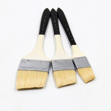 5 pcs suit oblique pig bristle peak board brush birch long rod oil painting brush high-grade acrylic brush oil painting brush 2024 - buy cheap