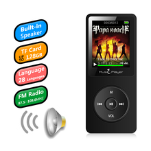 IQQ новая версия Ультратонкий MP3-плеер X02 Встроенный 40G и динамики могут воспроизводить 80H Lossless портативный walkman с радио/FM/запись 2024 - купить недорого