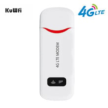 KuWfi 4G USB Modem Router Pocket 4G USB Dongle Mini Portable 3G/4G LTE WiFi Router Mobile Wifi Hotspot Support 10Users 2024 - buy cheap